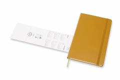 Agenda 2019-2020 - Moleskine 18 Months Weekly Notebook Diary and Planner - Ripe Yellow, Large, Hard Cover