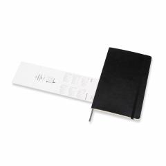 Agenda 2019-2020 - Moleskine 18-Month Monthly Notebook Planner - Black, Large, Soft cover