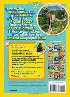 World Atlas Sticker Activity Book