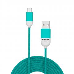 Cablu Micro USB - Pantone - Turquoise