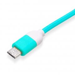 Cablu Micro USB - Pantone - Turquoise