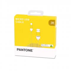 Cablu Micro USB - Pantone - Yellow