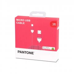 Cablu Micro USB - Pantone - Pink