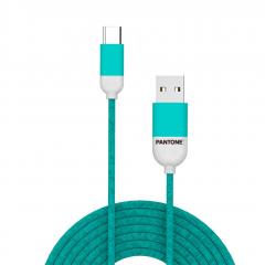 Cablu USB C - Pantone - Turquoise