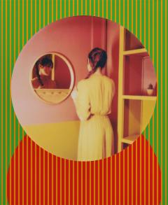 Film instant - Polaroid Color i-Type Film - Retinex Edition Round Frame, Double Pack