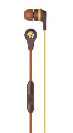 Casti Skullcandy Riot Ink'd - Explorer/Burgundy/Mustard