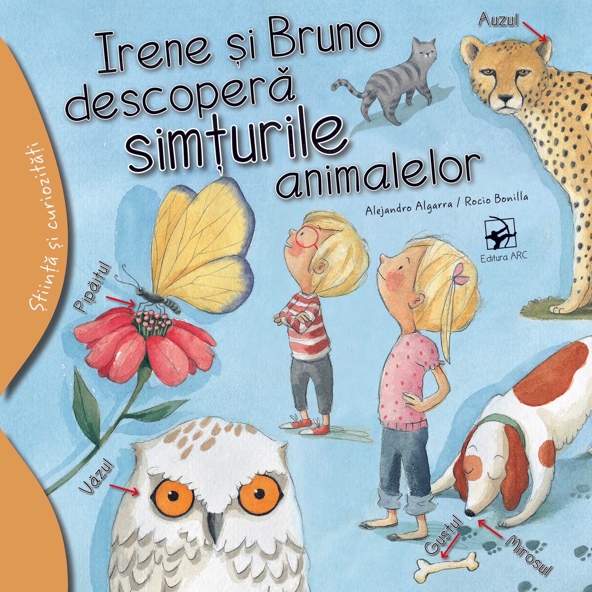 Irene si Bruno descopera simturile animalelor