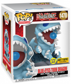 Figurina - Glow in the Dark - Yu-Gi-Oh - Blue Eyes Toon Dragon