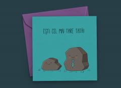 Felicitare - Esti cel mai tare tata