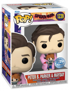Figurina - Spider-Man: Across the Spider-Verse: Peter B. Parker and MayDay (Special Edition)