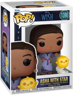 Figurina - Pop! - Disney Wish: Asha With Star