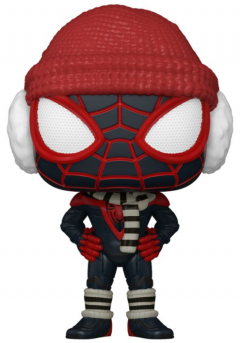 Figurina - Pop! Spider-Man Miles Morales: Winter Miles