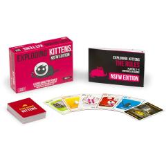 Joc de carti - Exploding Kittens - Pink Edition (editie adulti)
