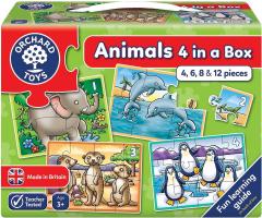 Set 4 puzzle - Lumea animalelor