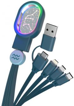 Adaptor - Universal Luminous Astro Cable 4 in 1 -  Aquarius