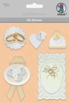 Stickere 3D - Wedding