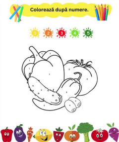 Invatam  Legumele si Fructele