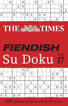 Coperta cărții The Times Fiendish Su Doku - Book 17
