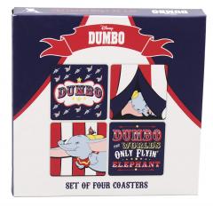 Set 4 suporturi pentru pahar - Dumbo
