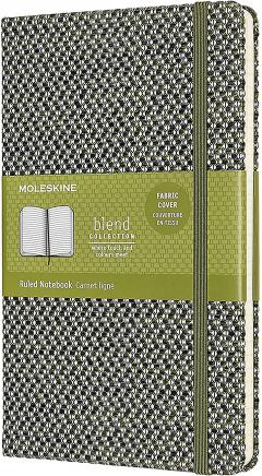 Carnet - Moleskine Blend - Hard Cover, Large, Ruled - Green