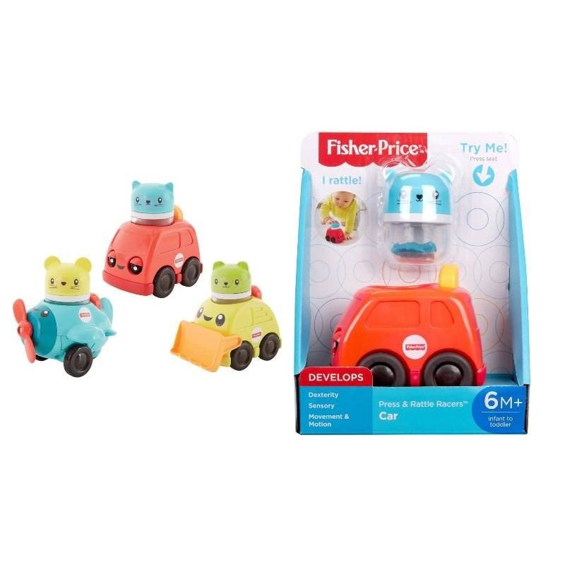 Fisher price press and sales rattle racers