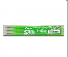 Pilot Rezerva Roller Frixion Verde 3/set