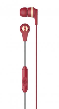 Casti Skullcandy Ink'd 2.0 - Red / Cream