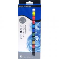 Set 12 acuarele - Gouache Daler Rowney Daler Rowney