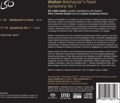 Walton: Belshazzar's Feast. Symphony No. 1