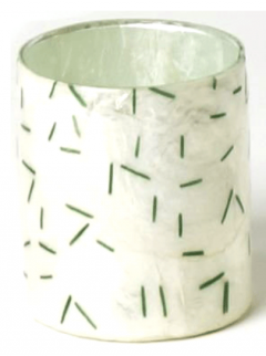 Suport lumanare - Vertical - Sprinkle Vintage Green