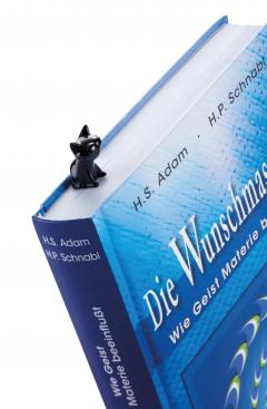 Semn de carte - Cat Black / Silver