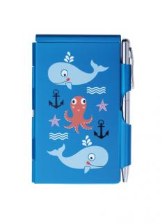 Carnet cu pix - Flip Notes Sealife