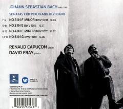 Bach: Sonatas for Violin & Keyboard Nos 3-6