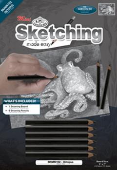 Set desen - Sketching Made Easy: Octopus