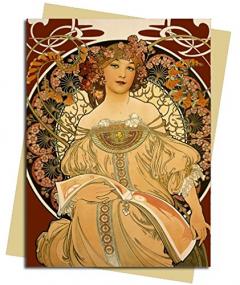 Felicitare - Reverie By Alphonse Mucha