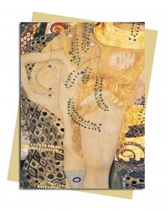 Felicitare - Klimt - Water Serpents I