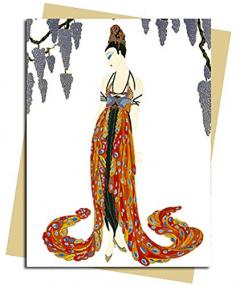 Felicitare - Erte - Feather Gown