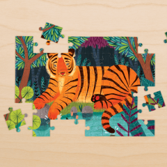 Mini Puzzle - Bengal Tiger