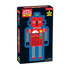 Puzzle 50 piese - Shaped - Robot 