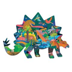Puzzle 300 piese - Shaped - Dinosaurs