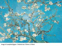 Puzzle 1000 piese - Adult Jigsaw Vincent van Gogh - Almond Blossom