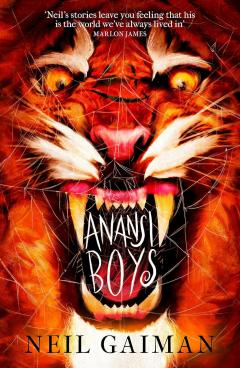 Coperta cărții Anansi Boys