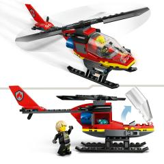 Lego City - Elicopter de pompieri (60411)