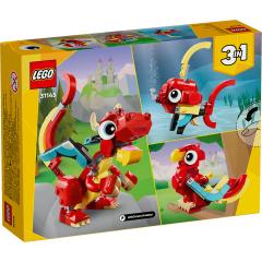 LEGO Creator - Dragon rosu (31145)