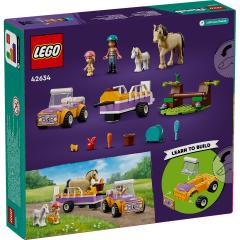 Lego Friends - Remorca cu ponei si cal (42634)