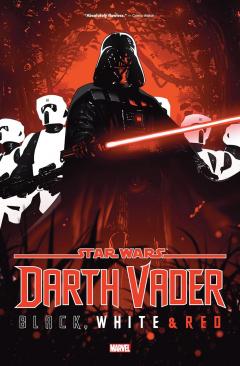 Darth Vader - Black, White and Red