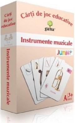 Carti de joc educative - Instrumente muzicale