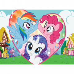 Puzzle 30 piese -  My Little Pony mai bine impreuna