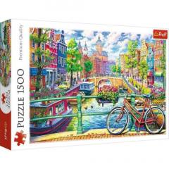 Puzzle 1500 piese - Amsterdam