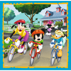 Puzzle 3in1 - Mickey Mouse si prietenii